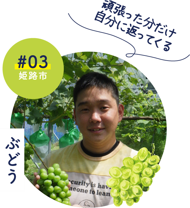 #03 姫路市 ぶどう